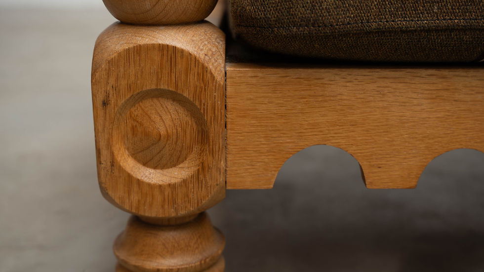 Thumbnail: Danish low back lounge chair