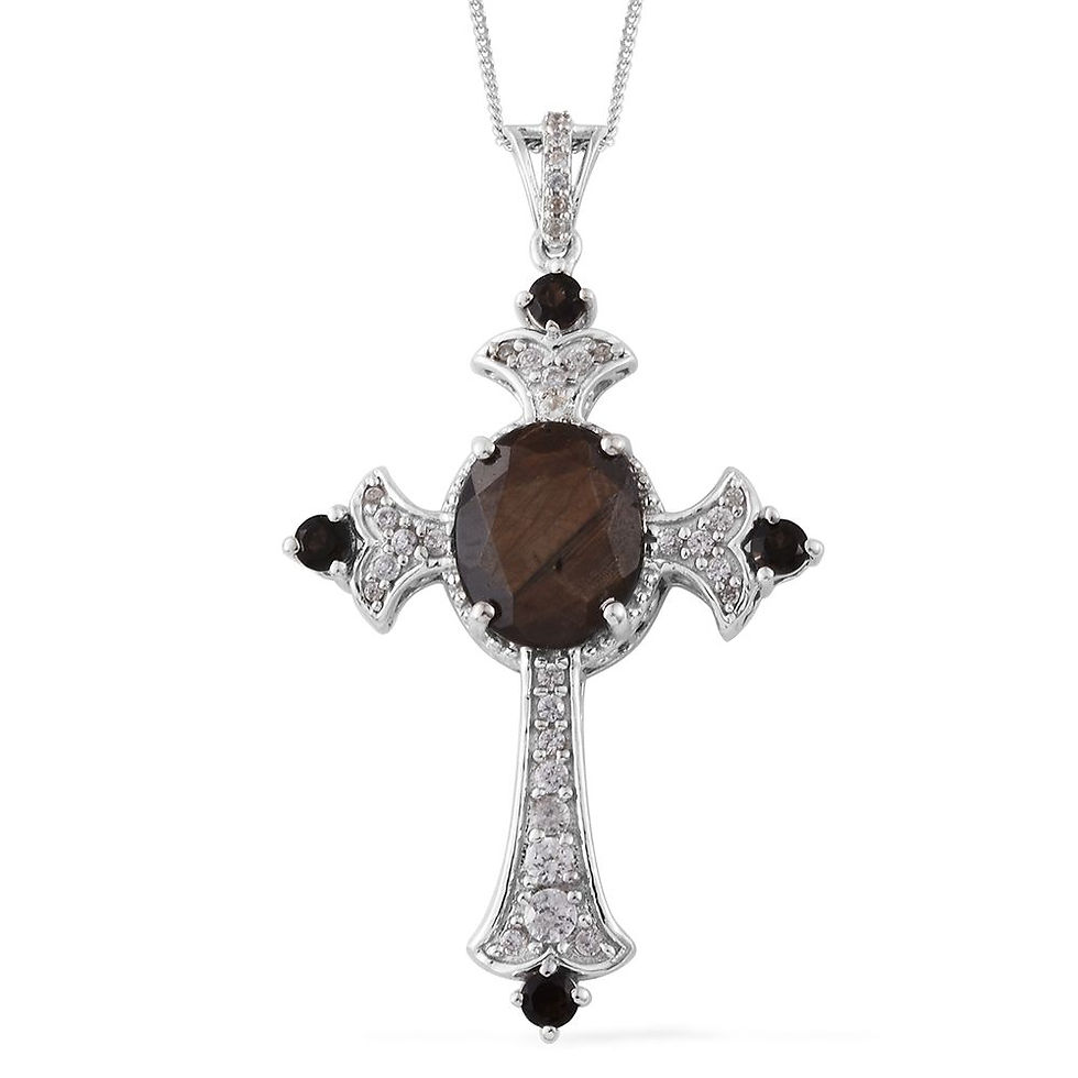 Thumbnail: Chocolate Sapphire Cross
