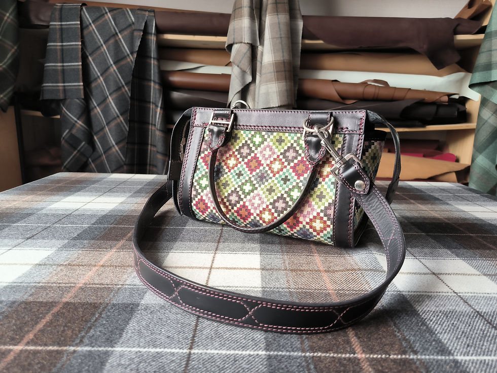 Miniature : Sac  Marilyne S en cuir et toile monogramme 