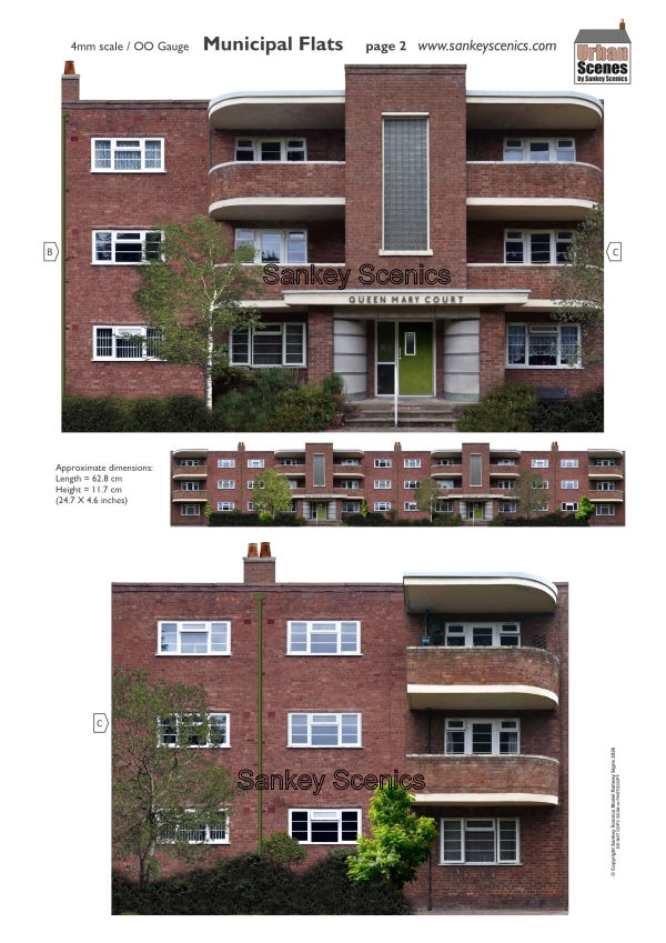 OO gauge Municipal Flats Page 2