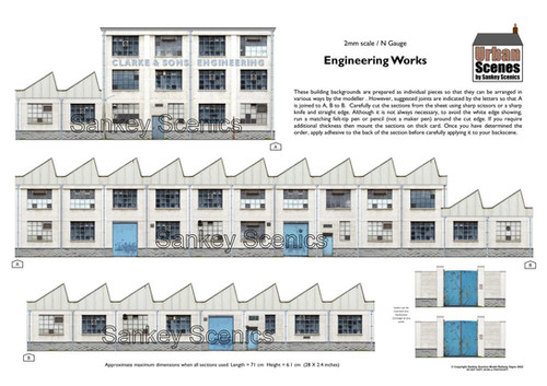 Rockies N Gauge Backscene (9''x10&rsquo;) &ndash; Art Printers ID260N