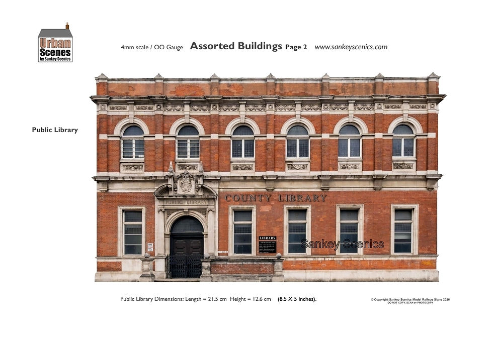 OO Gauge Assorted Buildings Page 2