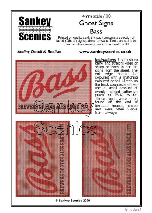 4mm Ghost Signs - Bass