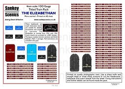 4 mm Scale Named Train The Elizabethan A