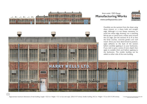 Rockies OO Gauge (15"x10’) Pack B Premium ID Backscenes 260B - Foto 9