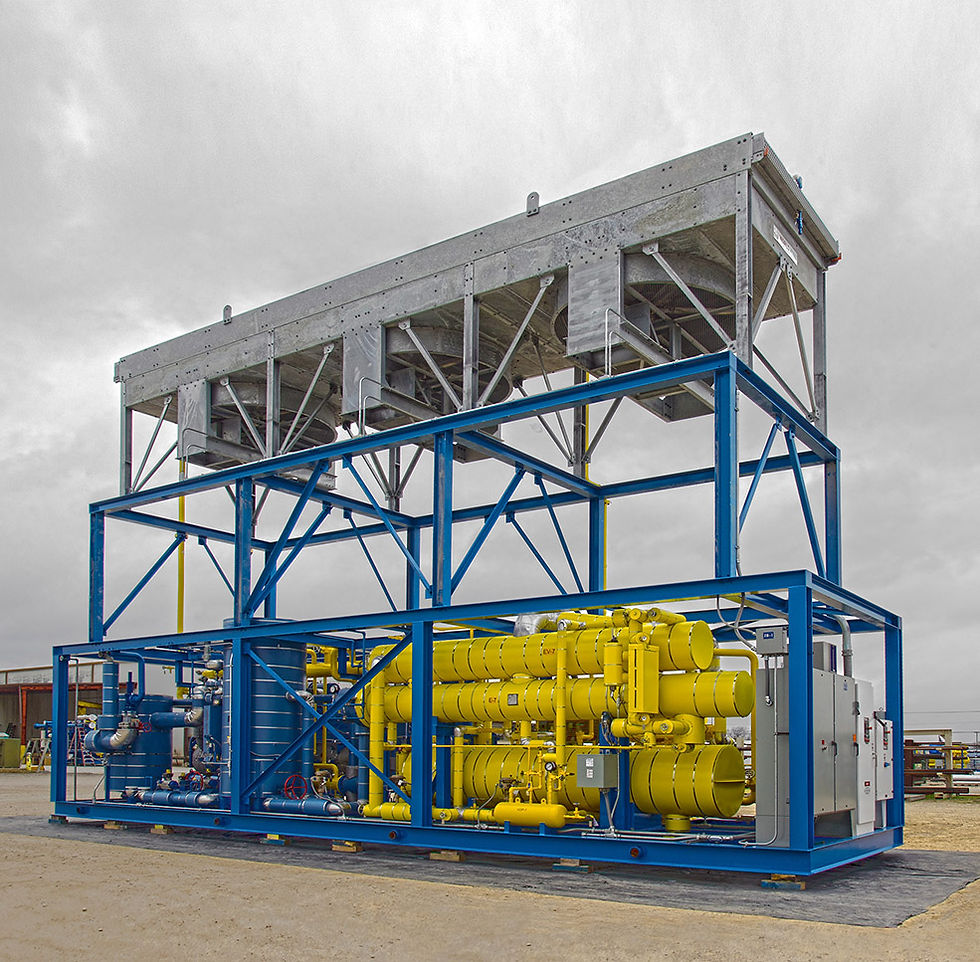 Pre-Delivery, Fitup of Customer Module at Salof Premises in New Braunfels, Tx.
