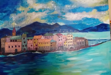 Village italien en bord de mer (Paysage N°14).jpeg