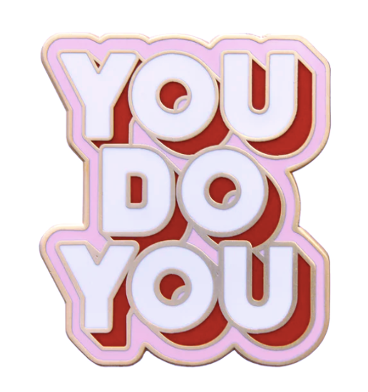 Thumbnail: Alphabet Bags - You Do You - Enamel Pin