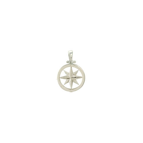 Thumbnail: TINY COMPASS ROSE CHARM