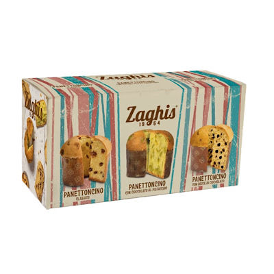 Zhagis All Butter Tris Panettone (300g)