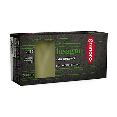 Granoro Lasagna con spinaci (Lasagna with spinach) - 500g