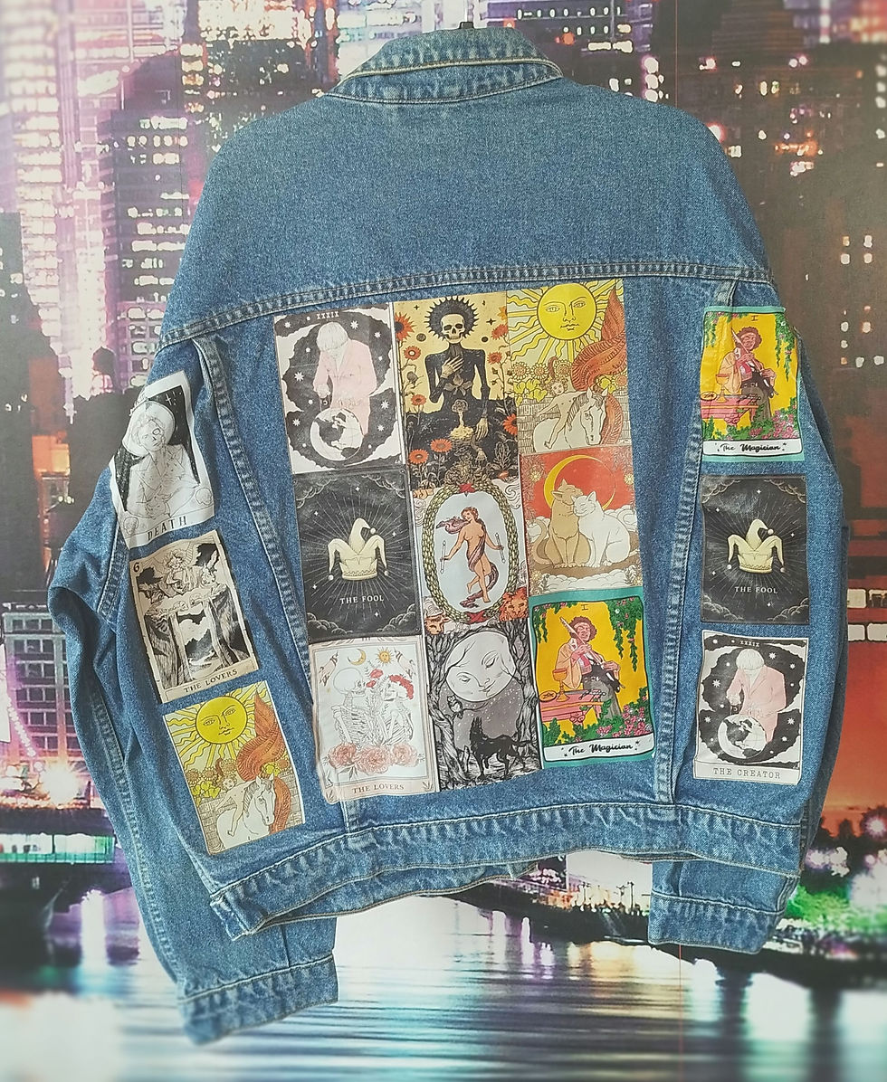 Miniatura: Giacca jeans Super Star Tarocchi