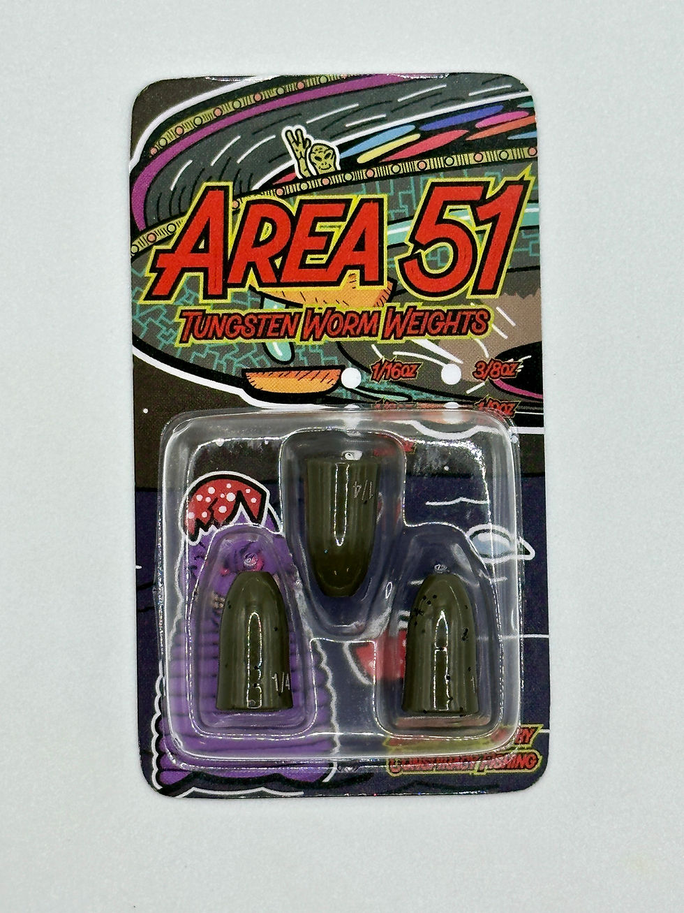 Thumbnail: Area 51 Tungsten Worm Weights