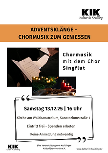 Adventsklänge - Chormusik zum Genießen