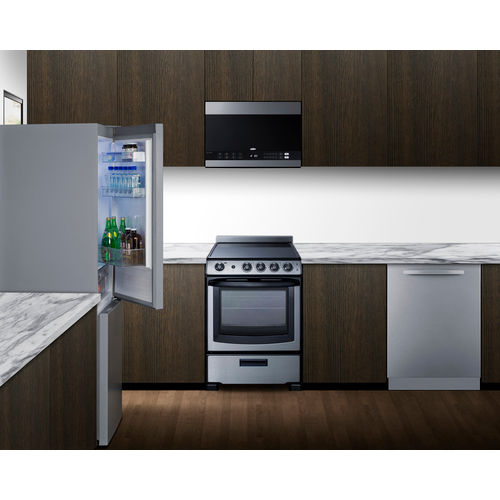 Thumbnail: 24" Wide Bottom Mount Refrigerator-Freezer