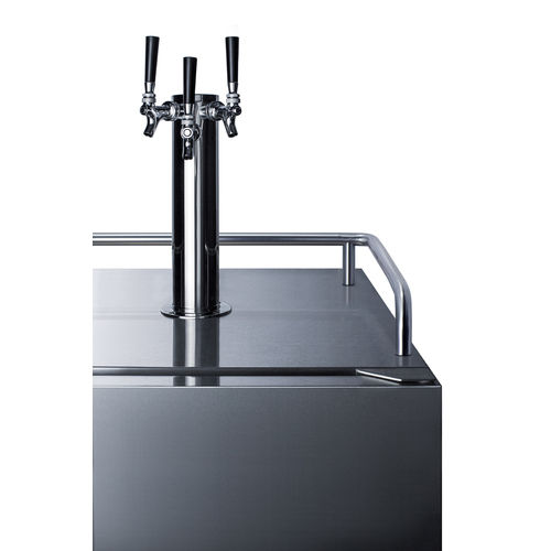Thumbnail: 24" Wide Built-In Outdoor Beer Kegerator
