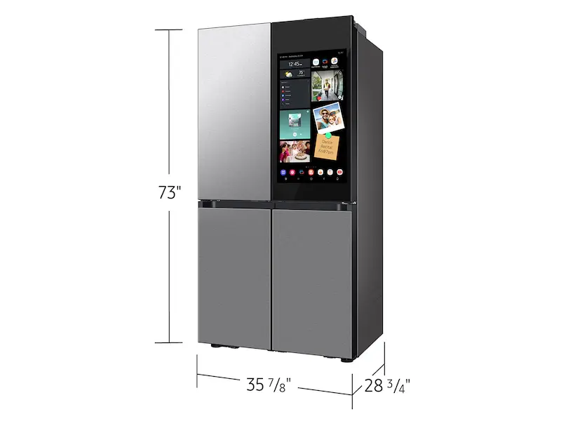 Thumbnail: Samsung Bespoke 23 cu. ft. Counter Depth 4-Door Flex™ Ref./AI Family Hub
