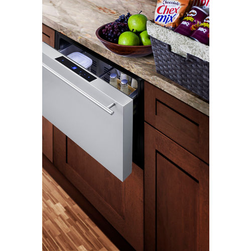 Thumbnail: 24" Wide Built-In Outdoor Drawer Refrigerator