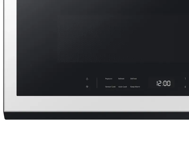 Thumbnail: Samsung Microwave/Bespoke 2.1 cu. ft. Over-the-Samsung Range Wi-Fi/White Glass