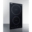 Thumbnail: 12" Wide 208-240V 2-Zone Induction Cooktop
