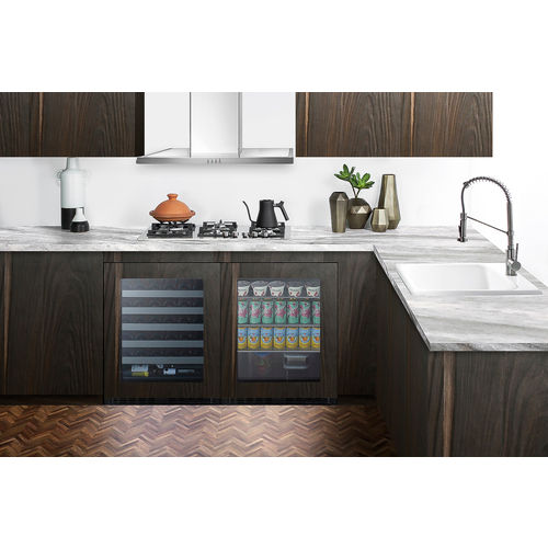 Thumbnail: 24" Wide Built-In Beverage Center, ADA Compliant (Panel Not Included)