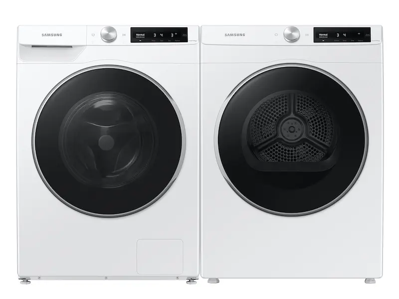 Thumbnail: Samsung 4.0 cu. ft. Electric Dryer w/ AI Smart Dial and Wi-Fi Connectivity in W