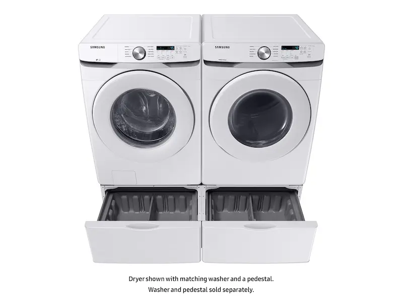 Thumbnail: Samsung 7.5 cu. ft. Gas Dryer with Sensor Dry in White