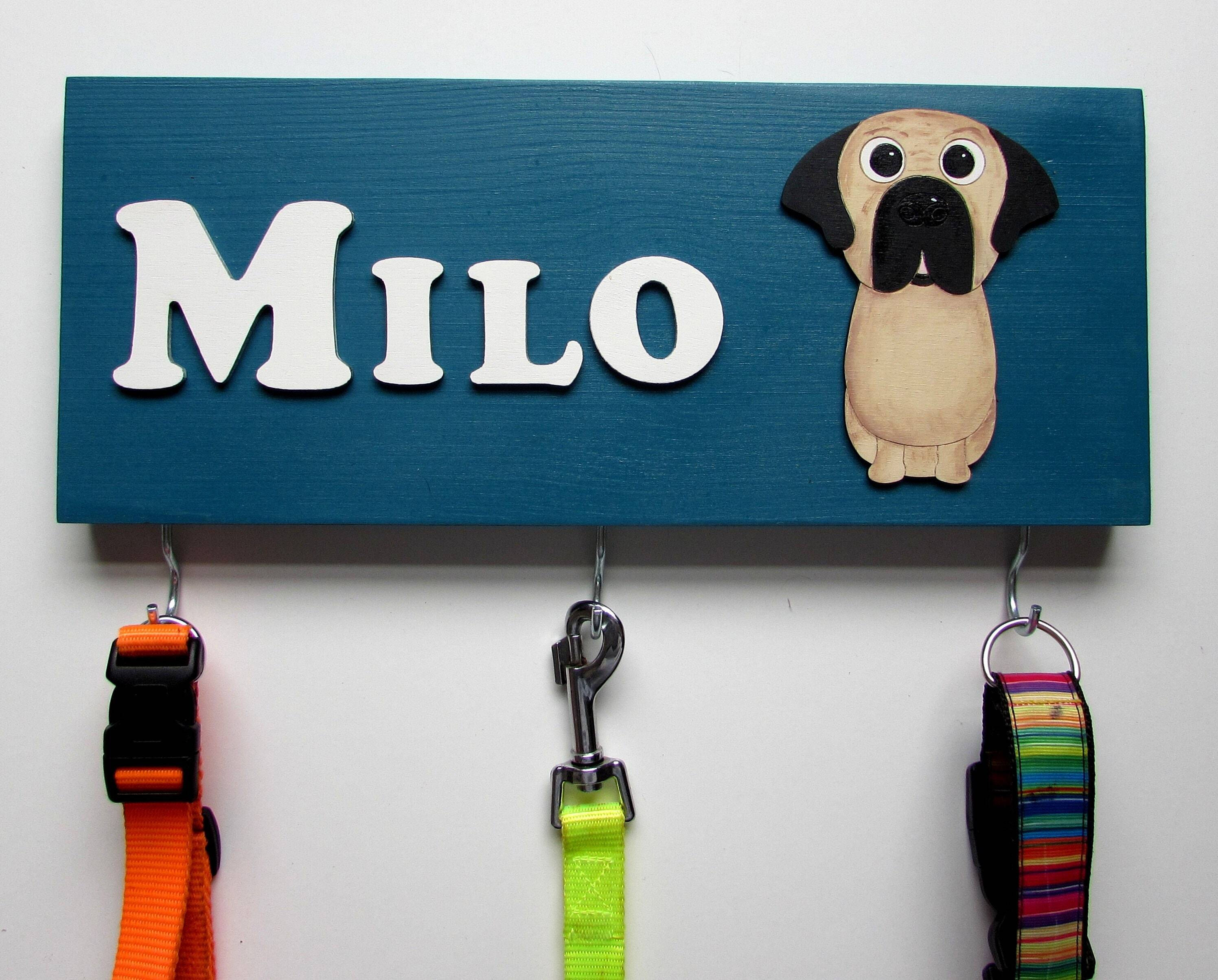 Personalised Mastiff Lead Holder, Leash Holder, Ne