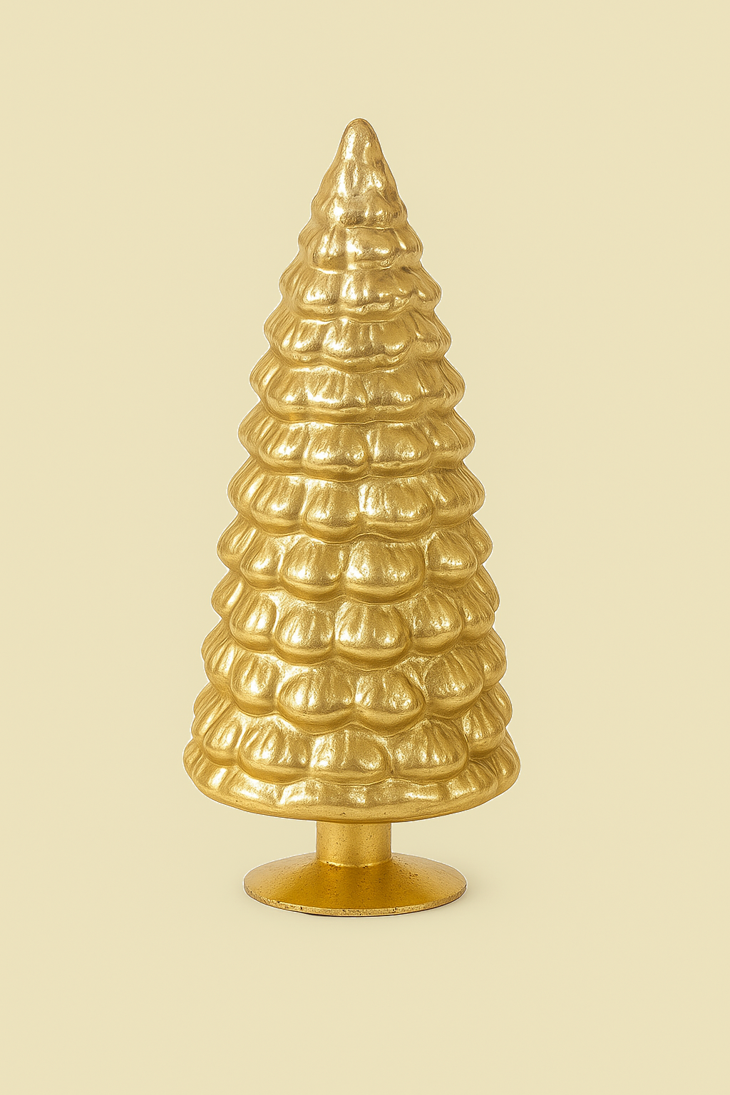Gold Wavy Glass Tree