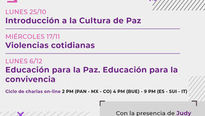 CICLO DE CHARLAS - FRENTE A LAS VIOLENCIAS DEL MUNDO: TEATROS DE PAZ