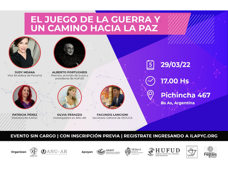 Revivamos juntos “EL JUEGO DE LA GUERRA Y UN CAMINO HACIA LA PAZ” 