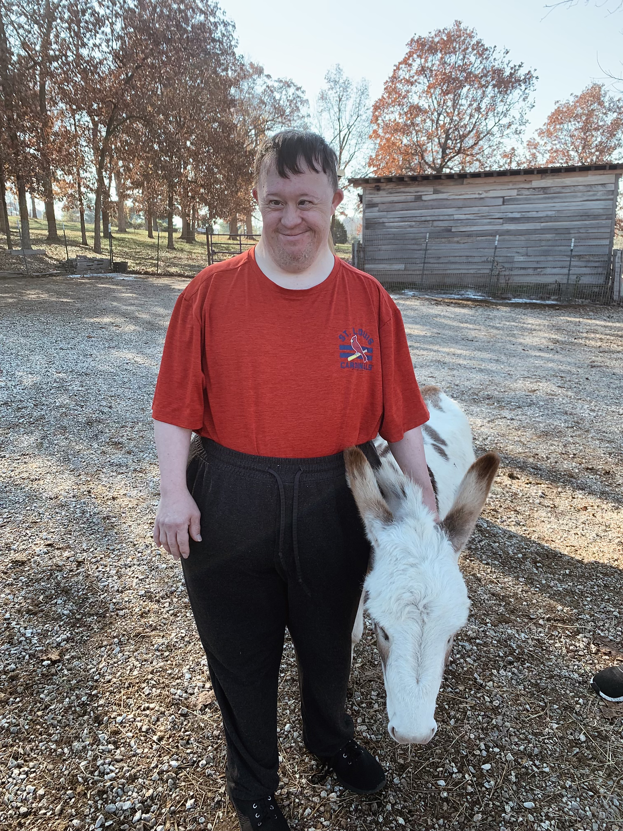 Day Program petting zoo day!