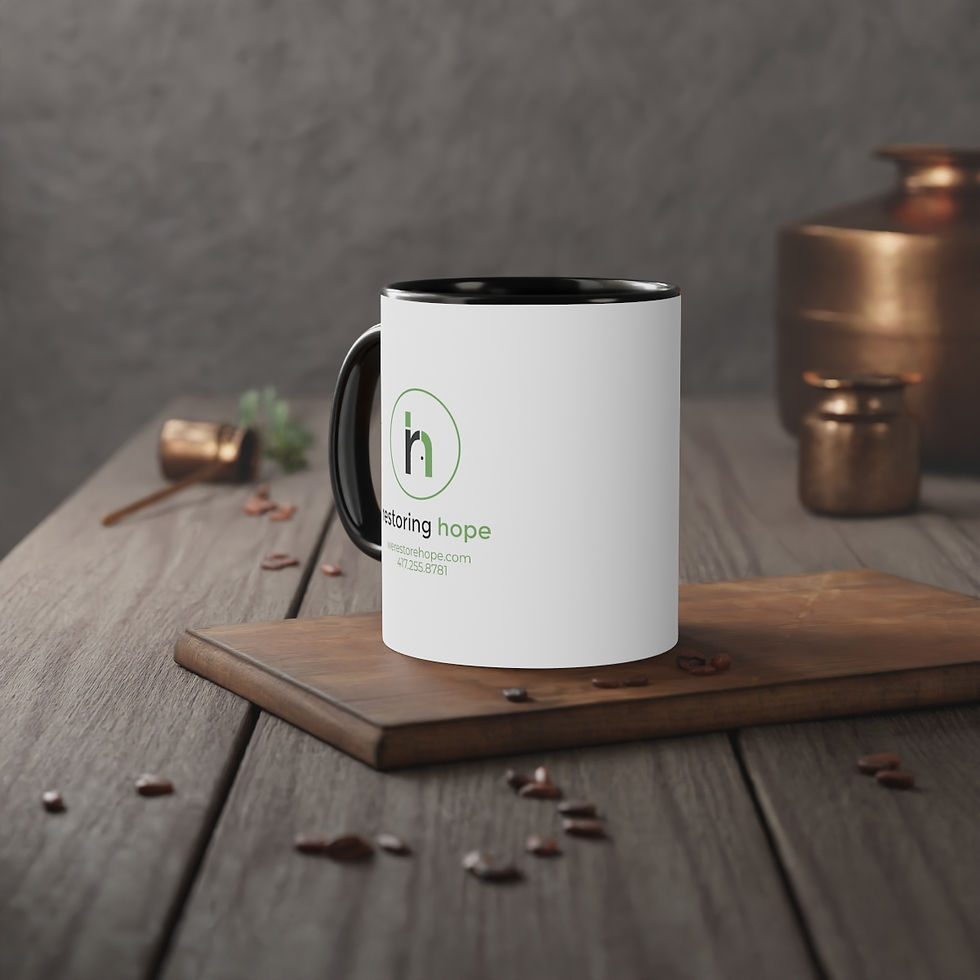 Thumbnail: White Accent Mug, 11oz