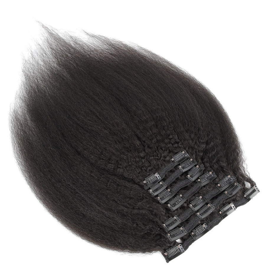 Thumbnail: Kinky Straight Clip-in Set