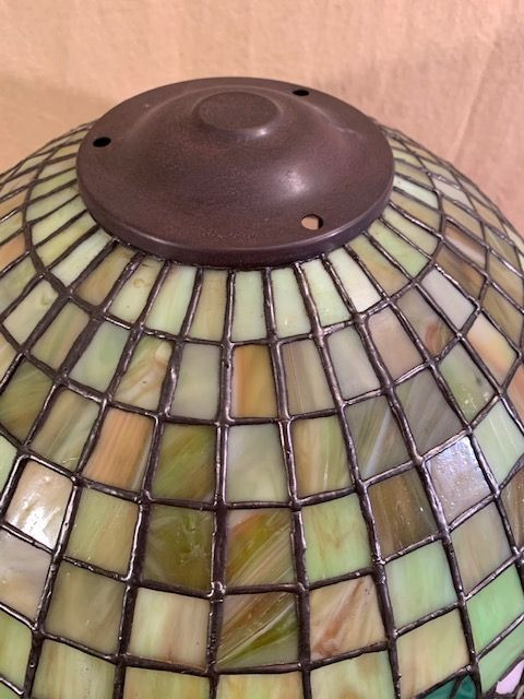 Thumbnail: Unique Art Glass Table Lamp
