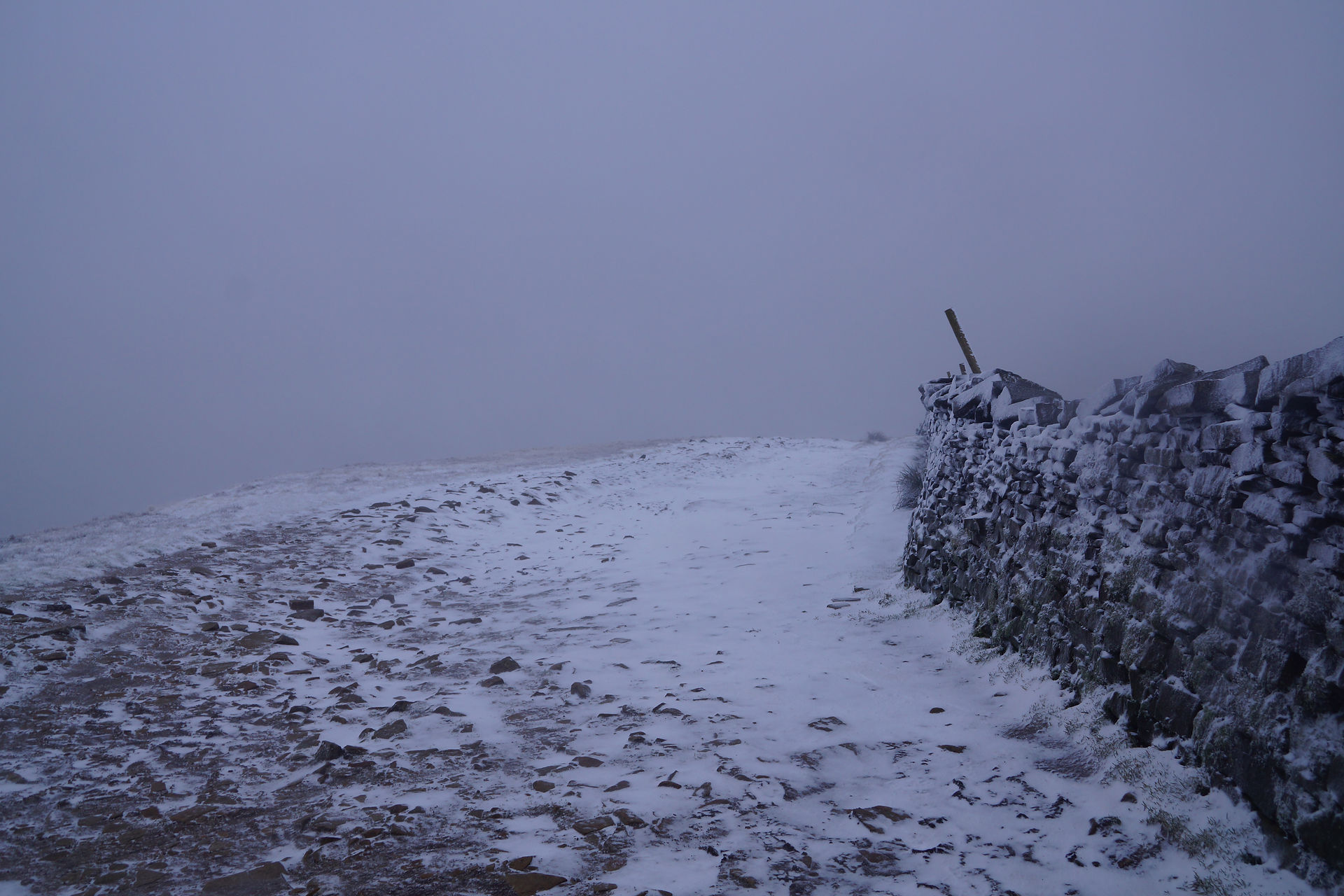 Snow covered peak