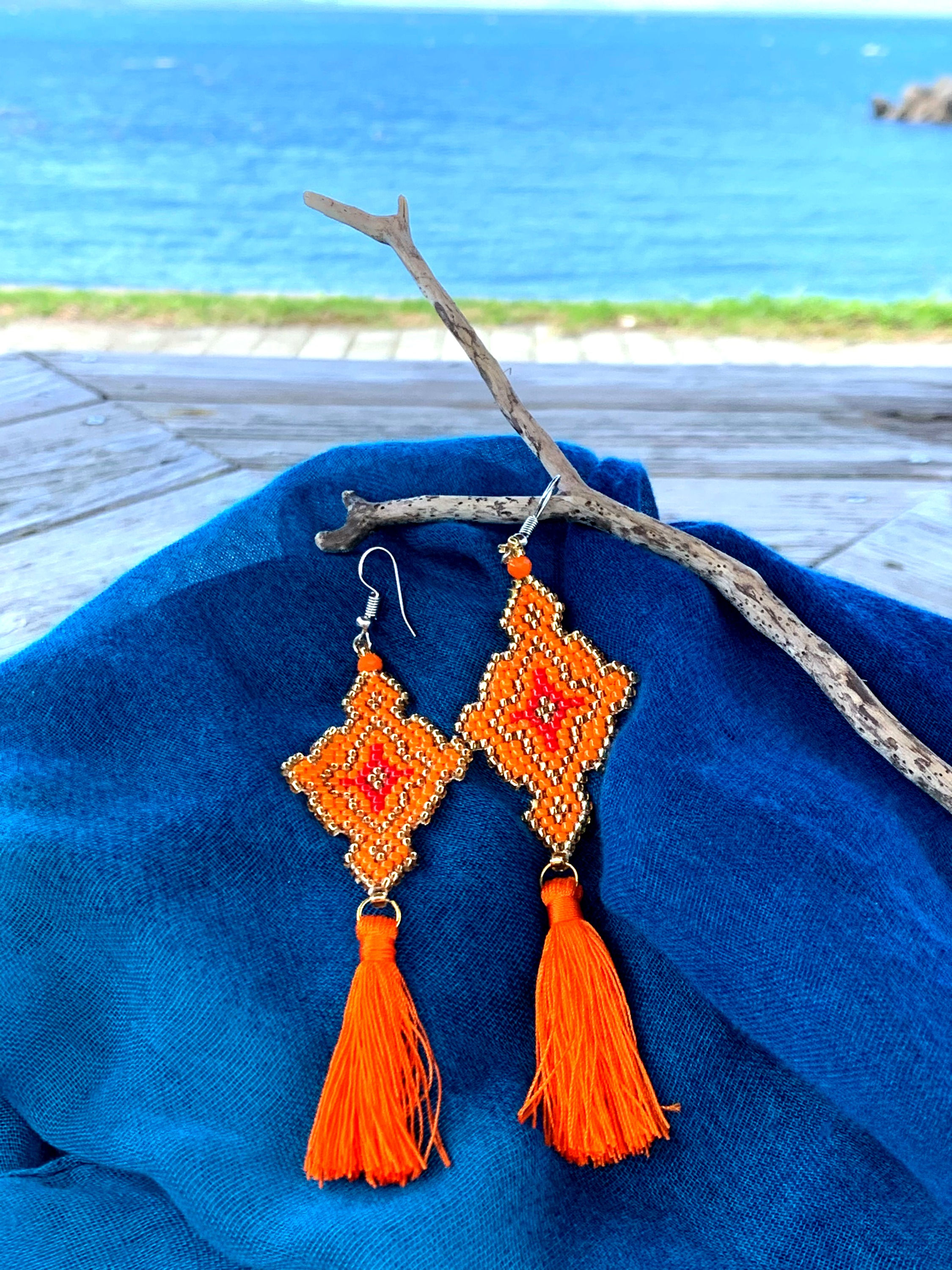 バリ島　ピアス　③　I