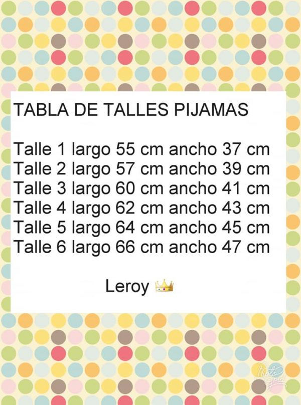 Miniatura: Pijama Light Blue