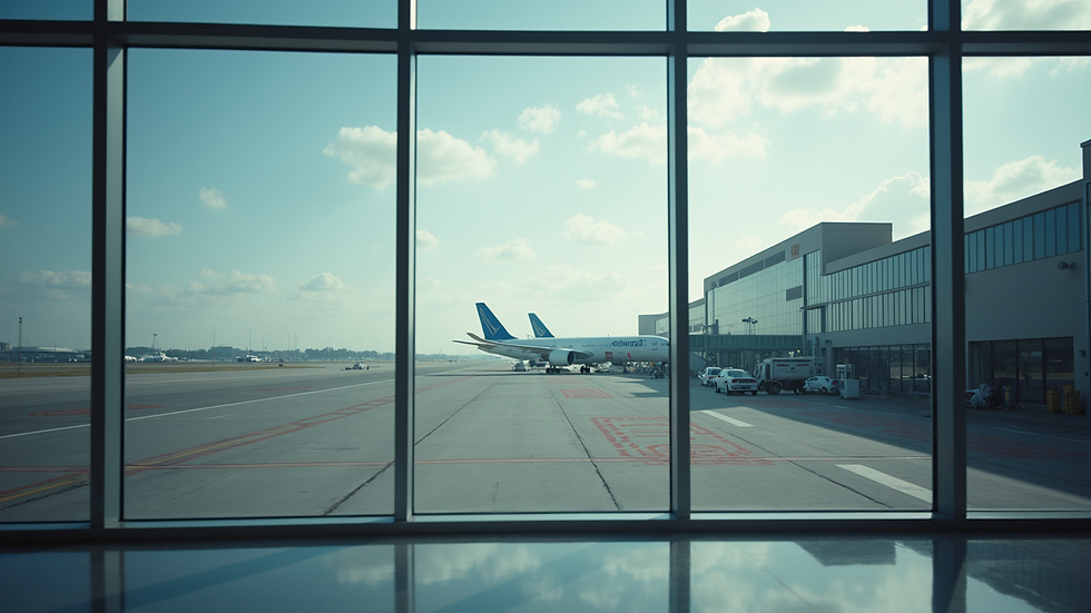 Plano detalle de una multa aeroportuaria con información visible