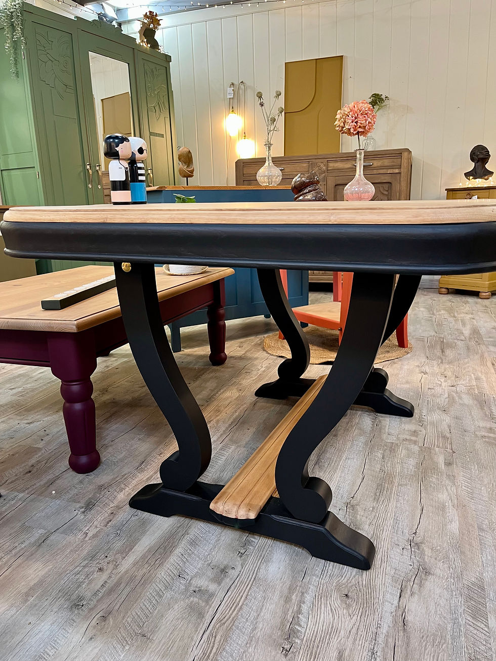 Miniature : Table en chêne Josette