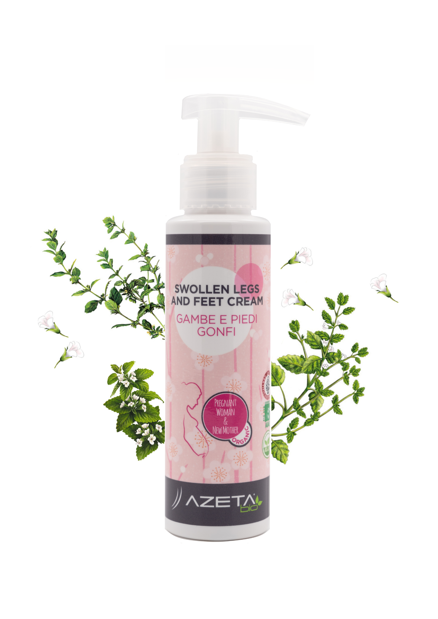 Крем за Подути Крака и Стъпала, 100мл., Azeta Bio/Азета Био