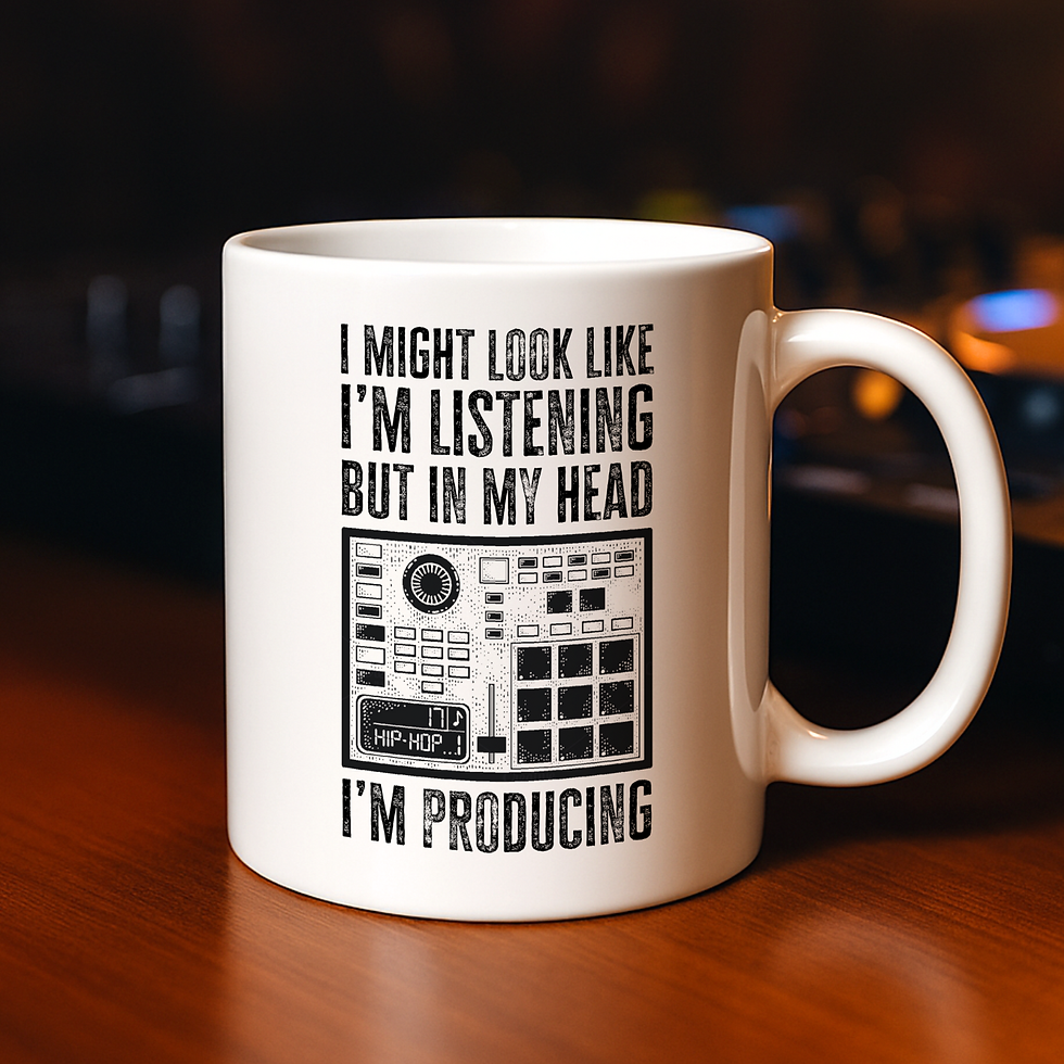 Vintage Producing Mug – Funny Gift for Music Producers | Unique Coffee Mug for Studio Lovers