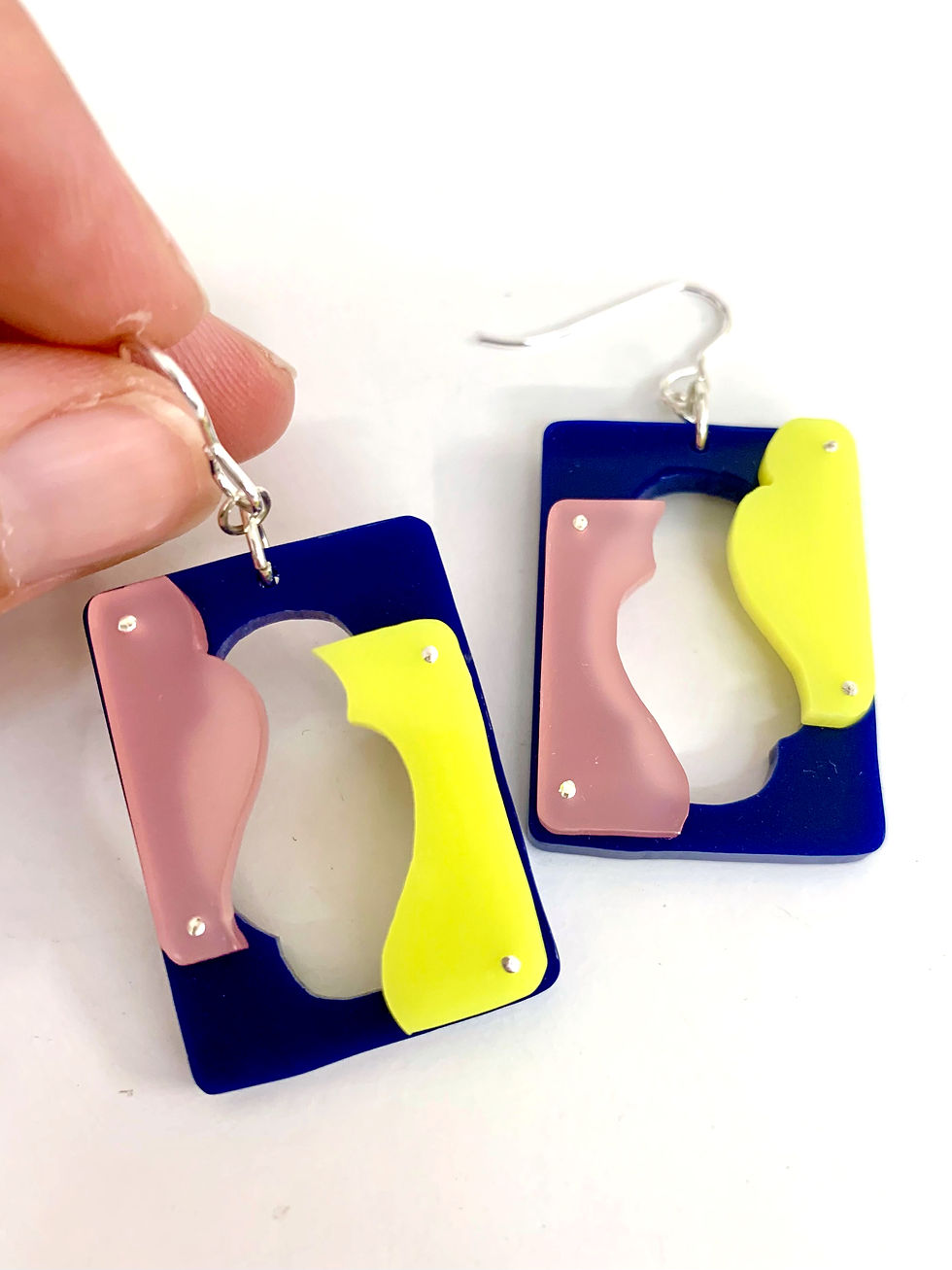 Thumbnail: Marginalia in Navy, Pink and Yellow