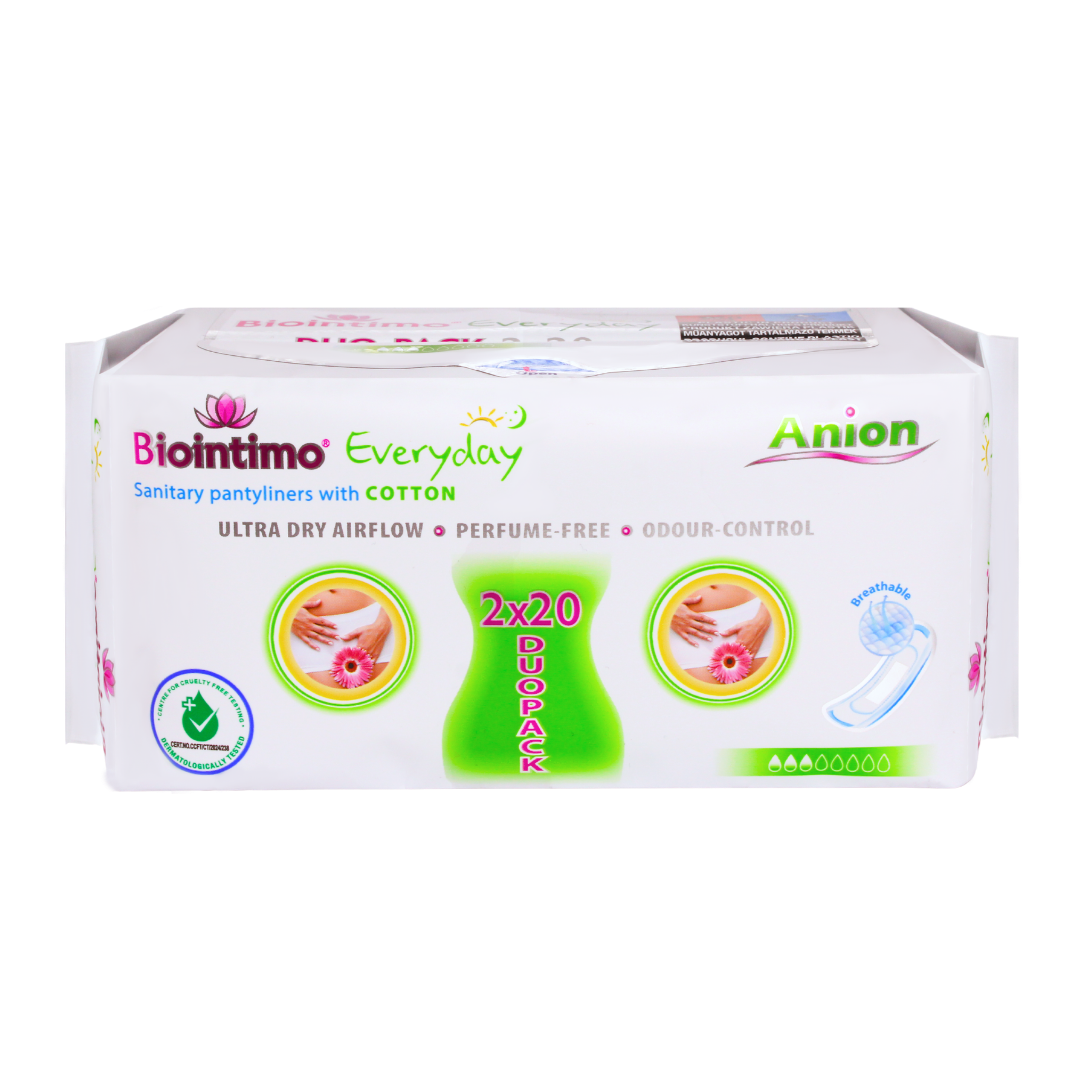Biointimo ANION Duo-Everyday tisztasági betét
