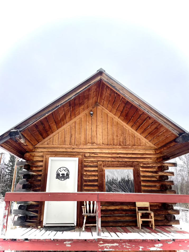 Rental cabin in Alaska