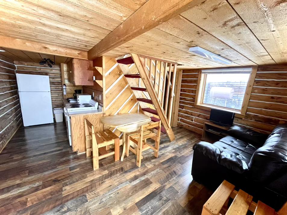 Rental cabin in Alaska