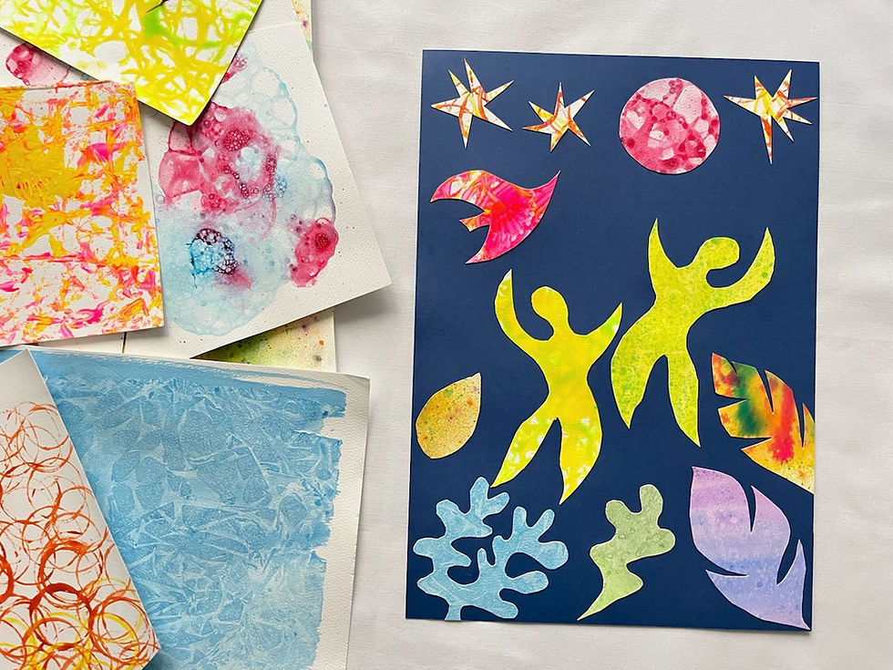 Peindre sans pinceau