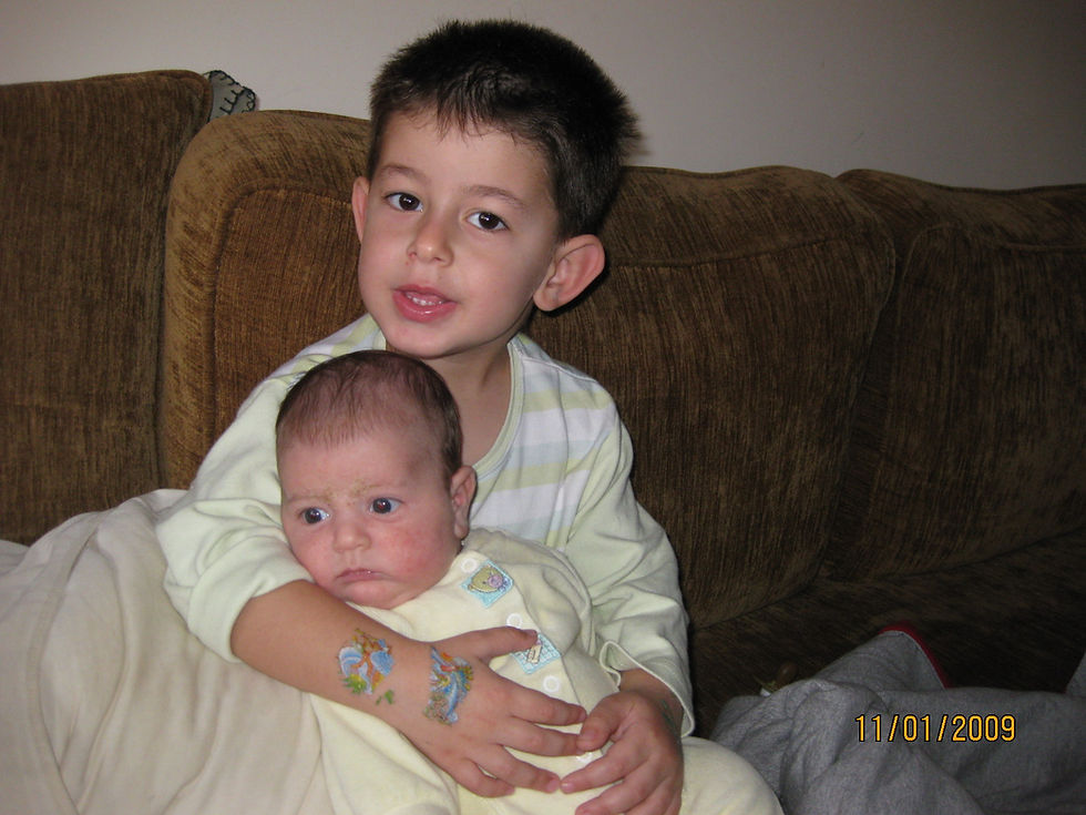 הבנים שלי..כשהיו קטנים