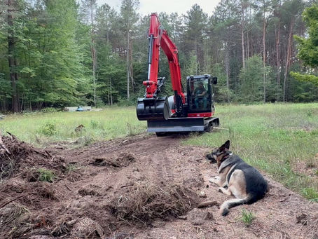 Big Excavator Rental Near Me | Kubota KX080 Northern Michigan