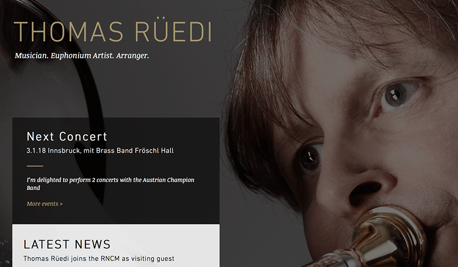 Thomas ruedi euphonium new arrivals